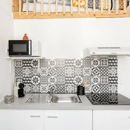 Apartment Studio Terracotta - Cosy & Climatise - Entre Gare & Cite Carcassonne